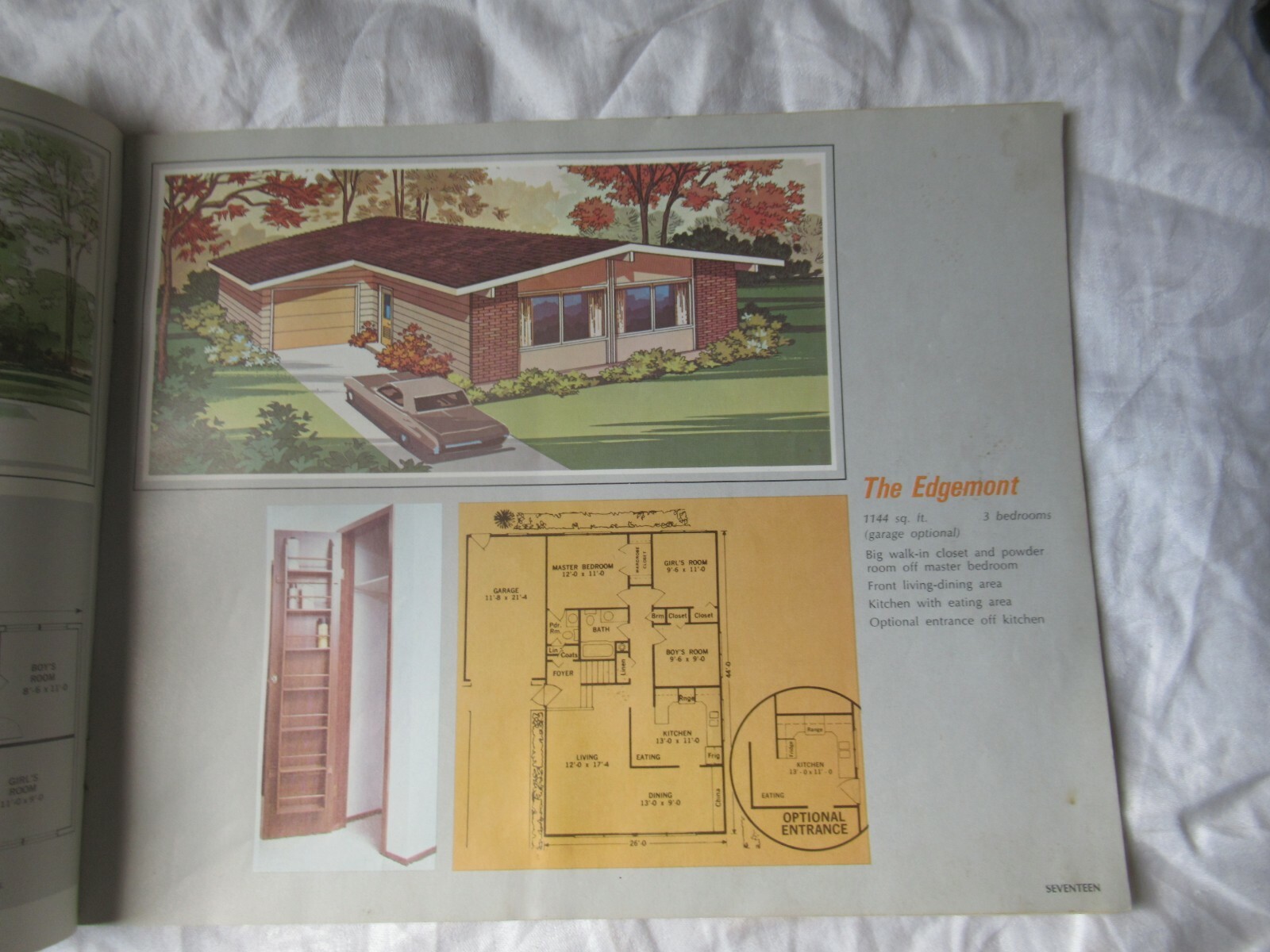 1973 Nelson manufactured homes RTM catalog architectural floor plans