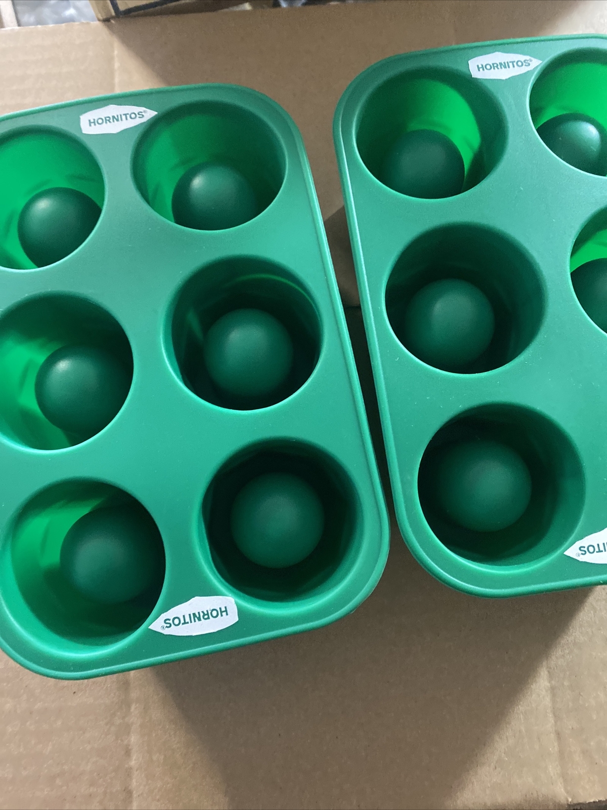 Hornitos Tequila￼ Party Ice Shot Glass Set of 2 Trays Shot maker Molds NIP