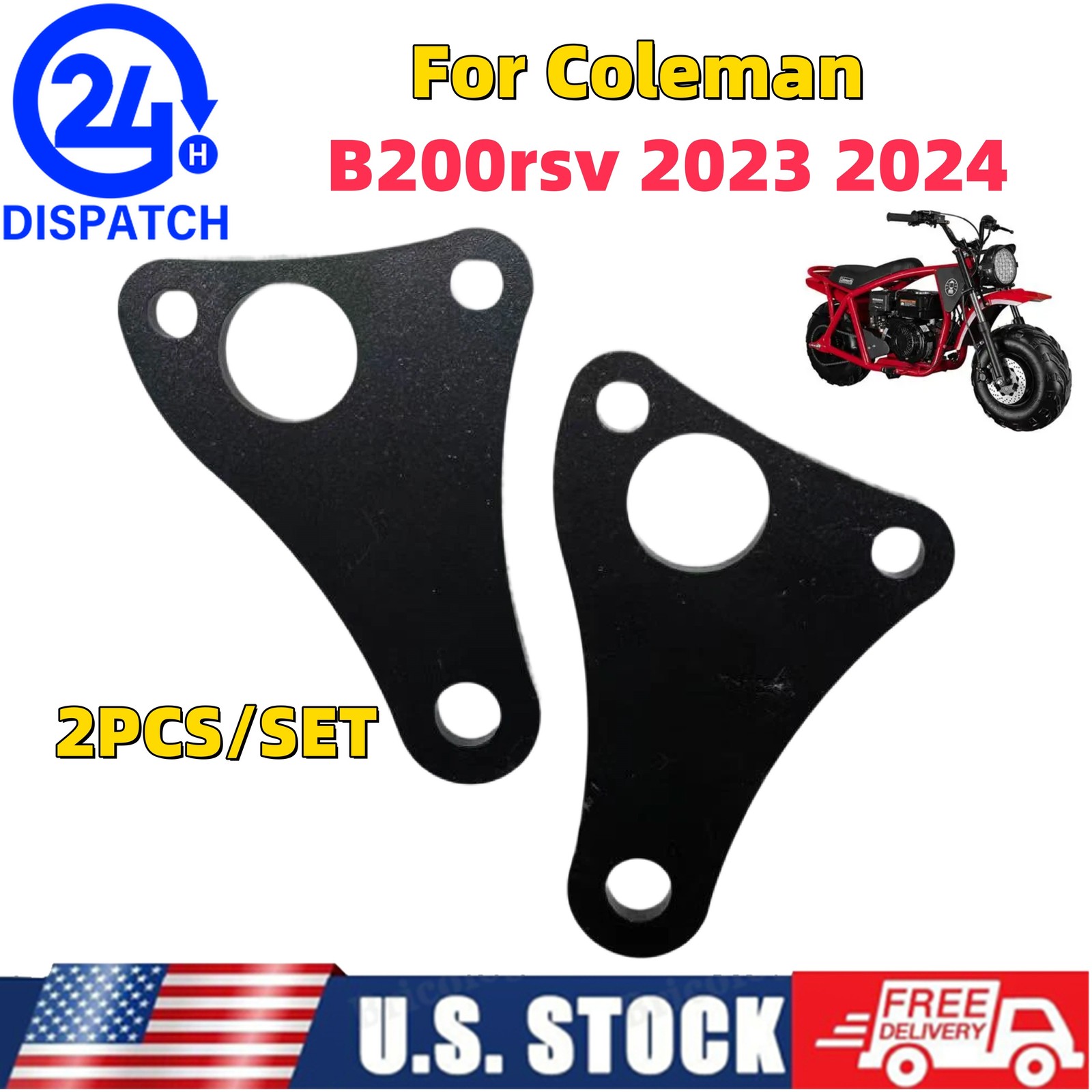 RSV Swingarm Extension Kit For 2023-2024 Coleman B200rsv Sprocket 50 60 Tooth