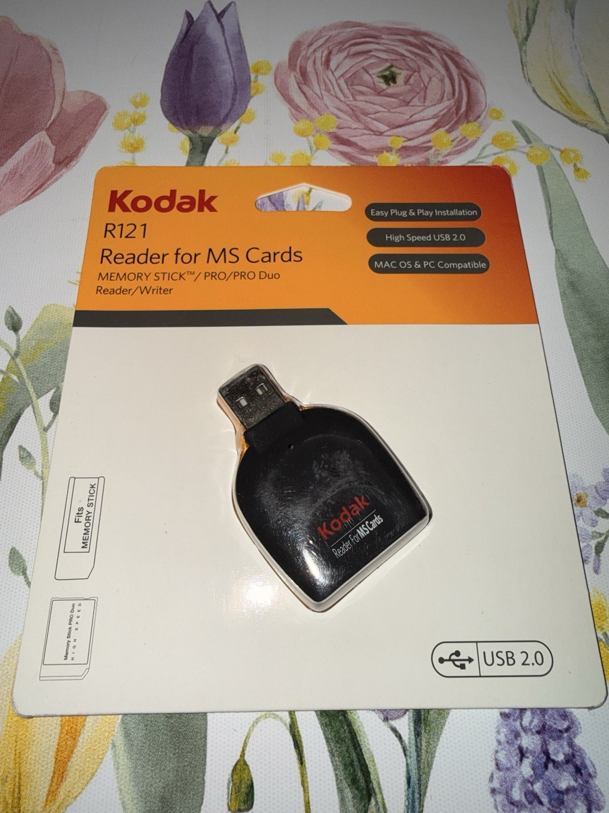Kodak R121 Reader for MS Cards Memory Stick PRO/ PRO Duo Reader Writer