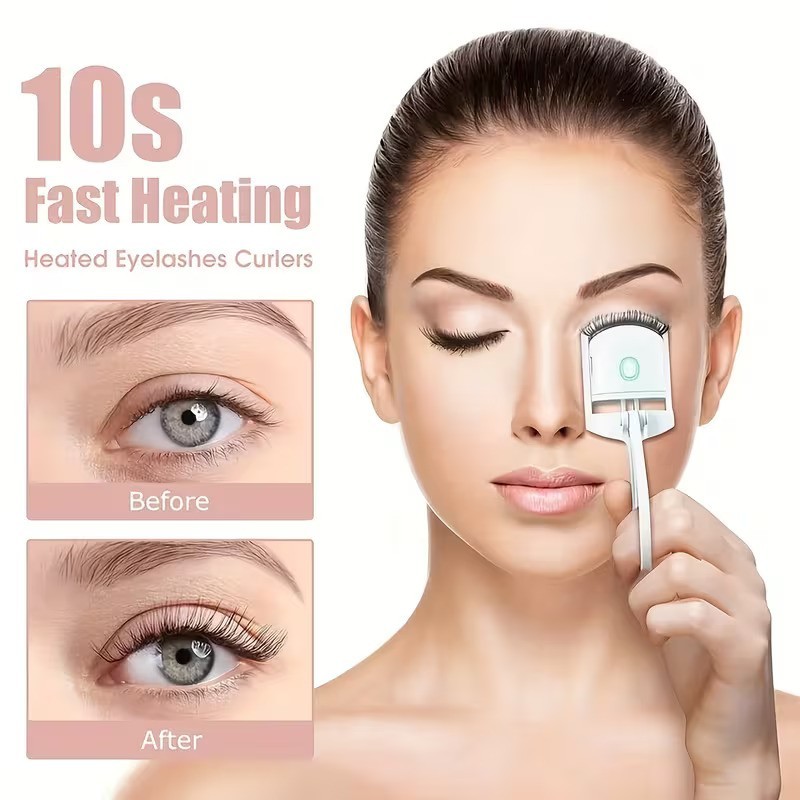 Eyelash Curler Electric USB Charging Beauty Device for Eyelashes Curling