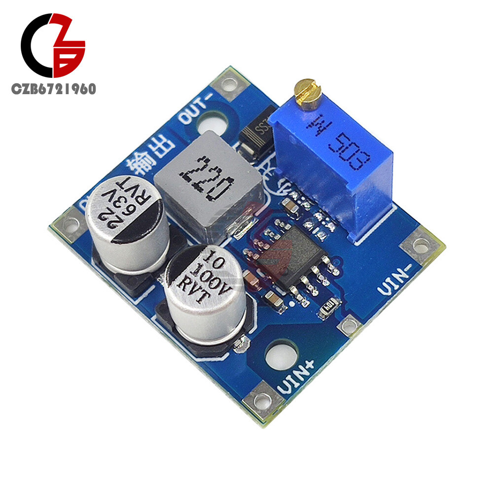 Mini DC-DC Step-Down Power Module Buck Converter 5-80V to1-62V Adjustable 1.5A