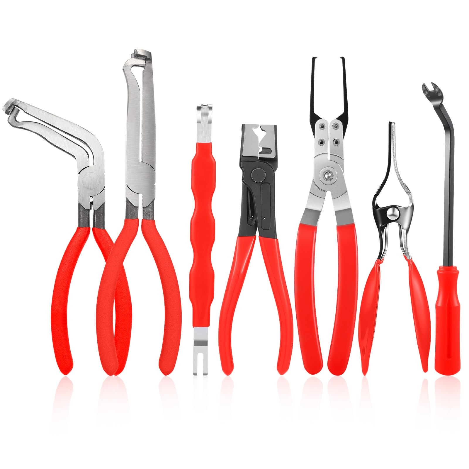 Electrical Disconnect Pliers,7 pcs Automotive Electrical Terminal Connector S...