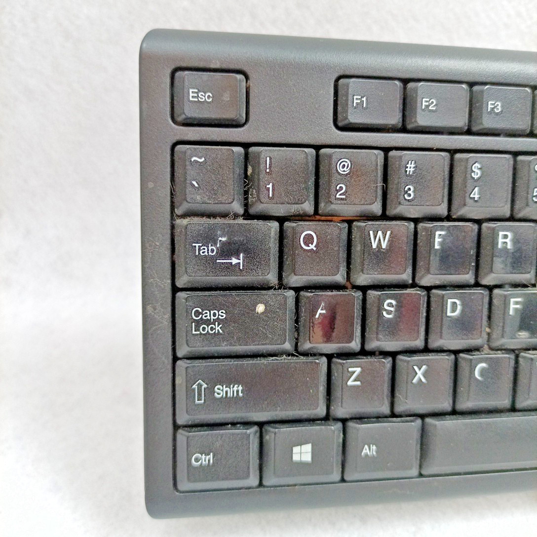 HP USB Wired Keyboard SK-2085 Black PC Computer Keyboard EUC