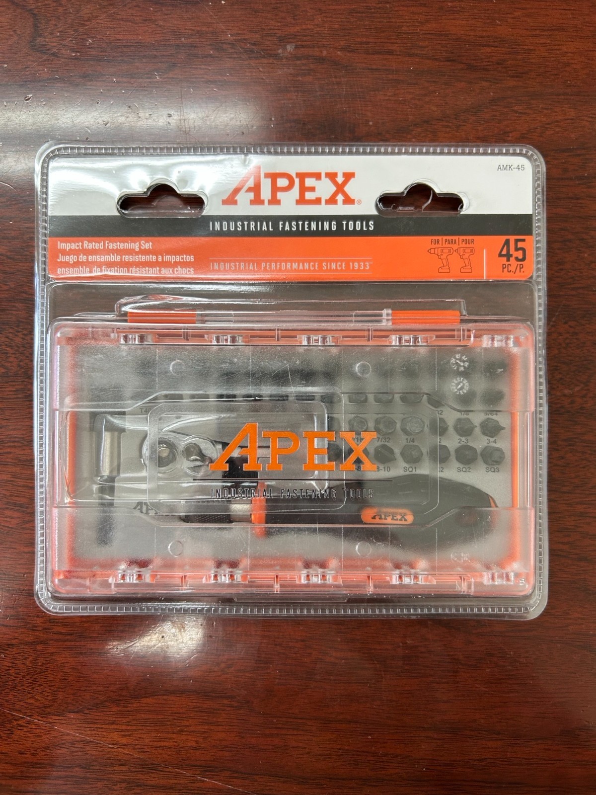 45-Piece Mini-Ratchet Screwdriver Bit Kit (AMK-45)