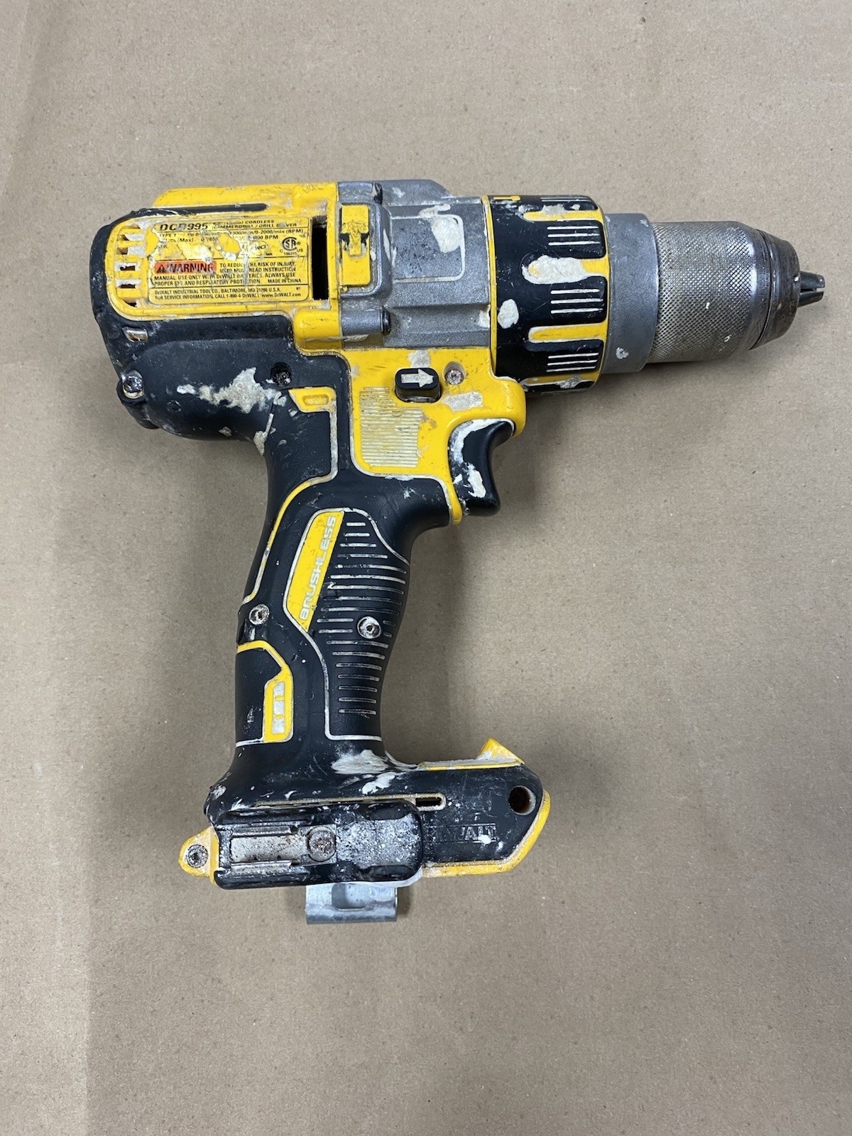DEWALT DCD995 Brushless Cordless Drill/Driver 1/2 Only