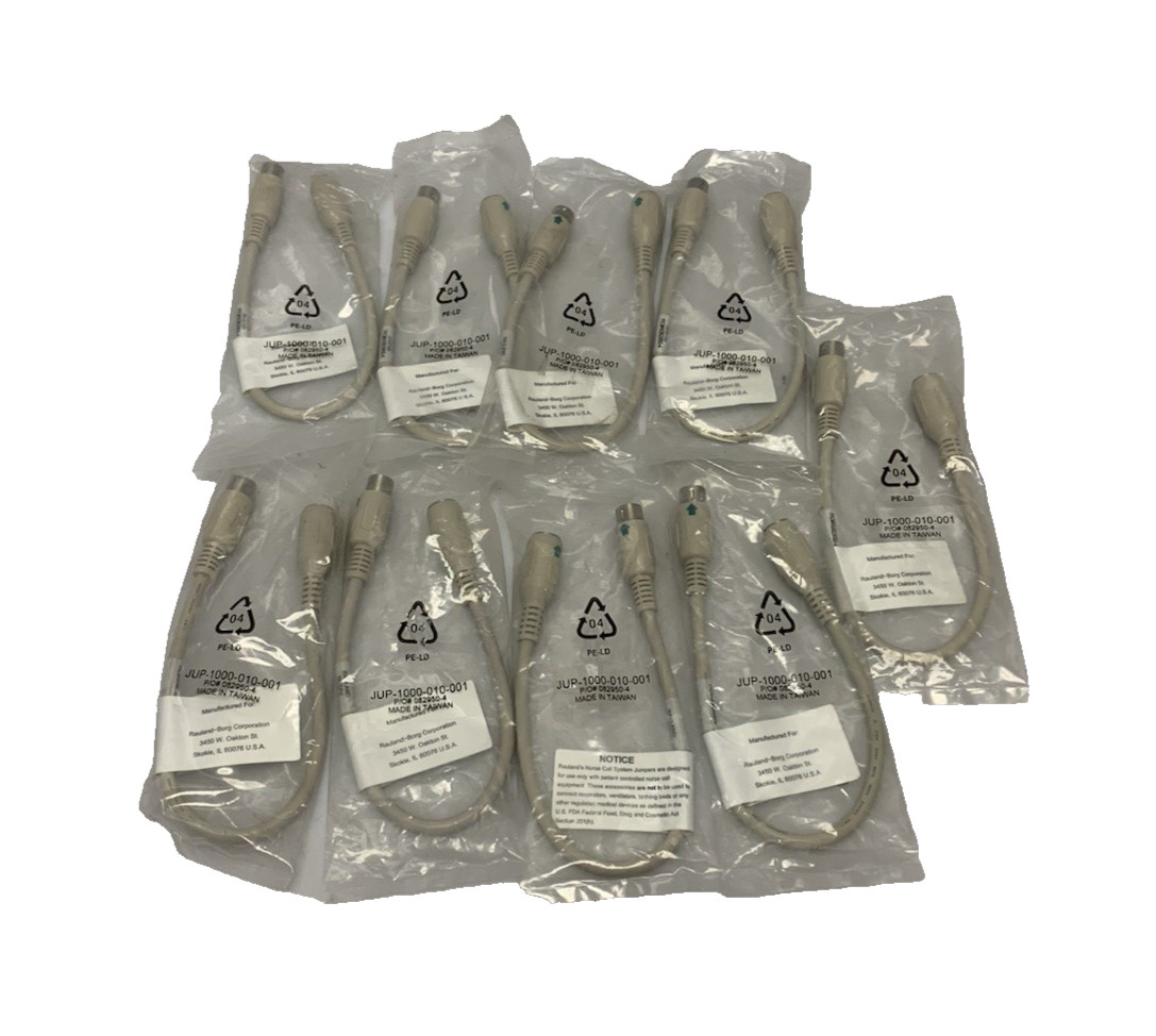 *Lot of 9* Rauland-Borg NCSAV Nurse Call System Jumpers | JUP-1000-010-001