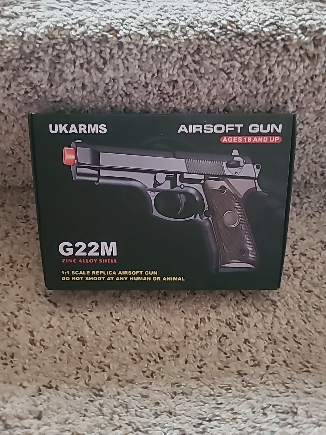 Ukarms Air Soft Gun G22m Zinc Alloy Shell