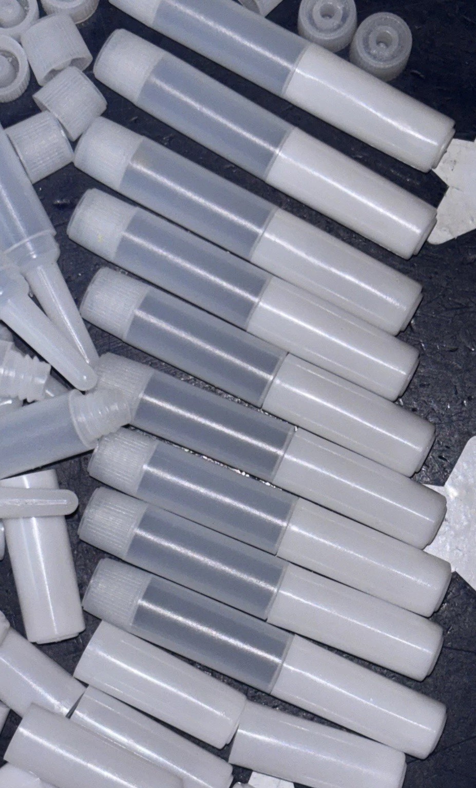 50 Sets 1ml Empty Plastic Squeeze Dropper Bottle Oils Glue Lubes Liquid Dropper