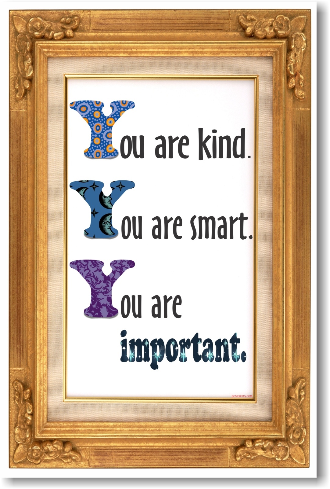 You Are Kind You Are Smart 2 - NEW Classroom Motivational Poster