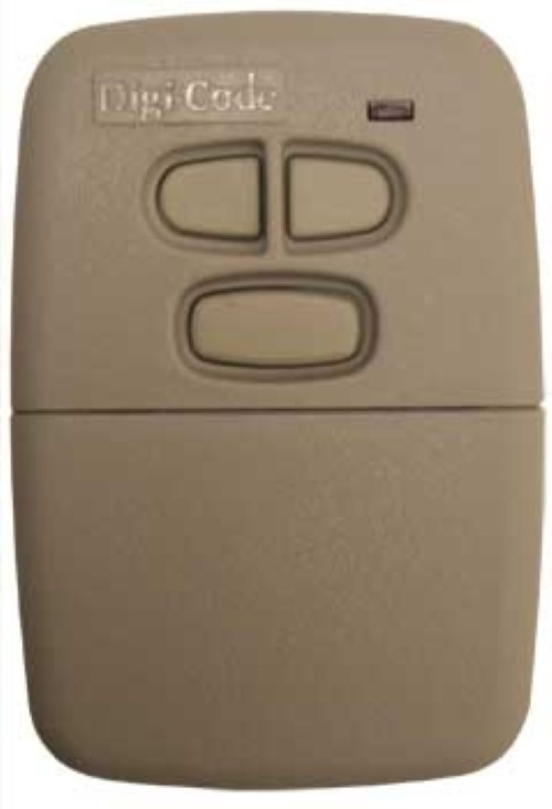 DigiCode DC5030 3-Button Multicode Compatible Remote