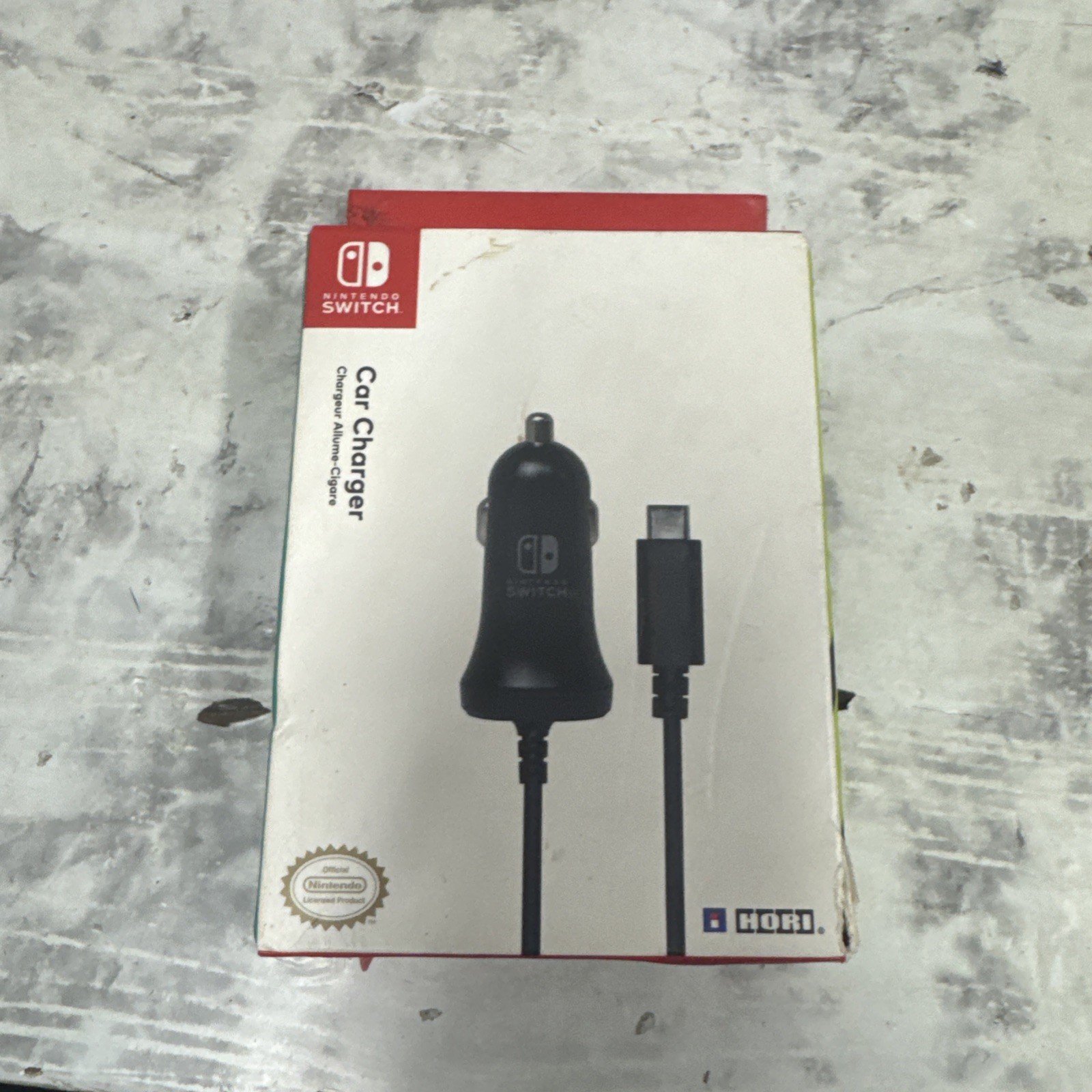 Nintendo Switch Car Charger by HORI - New in Box - Officially licensed Nintendo