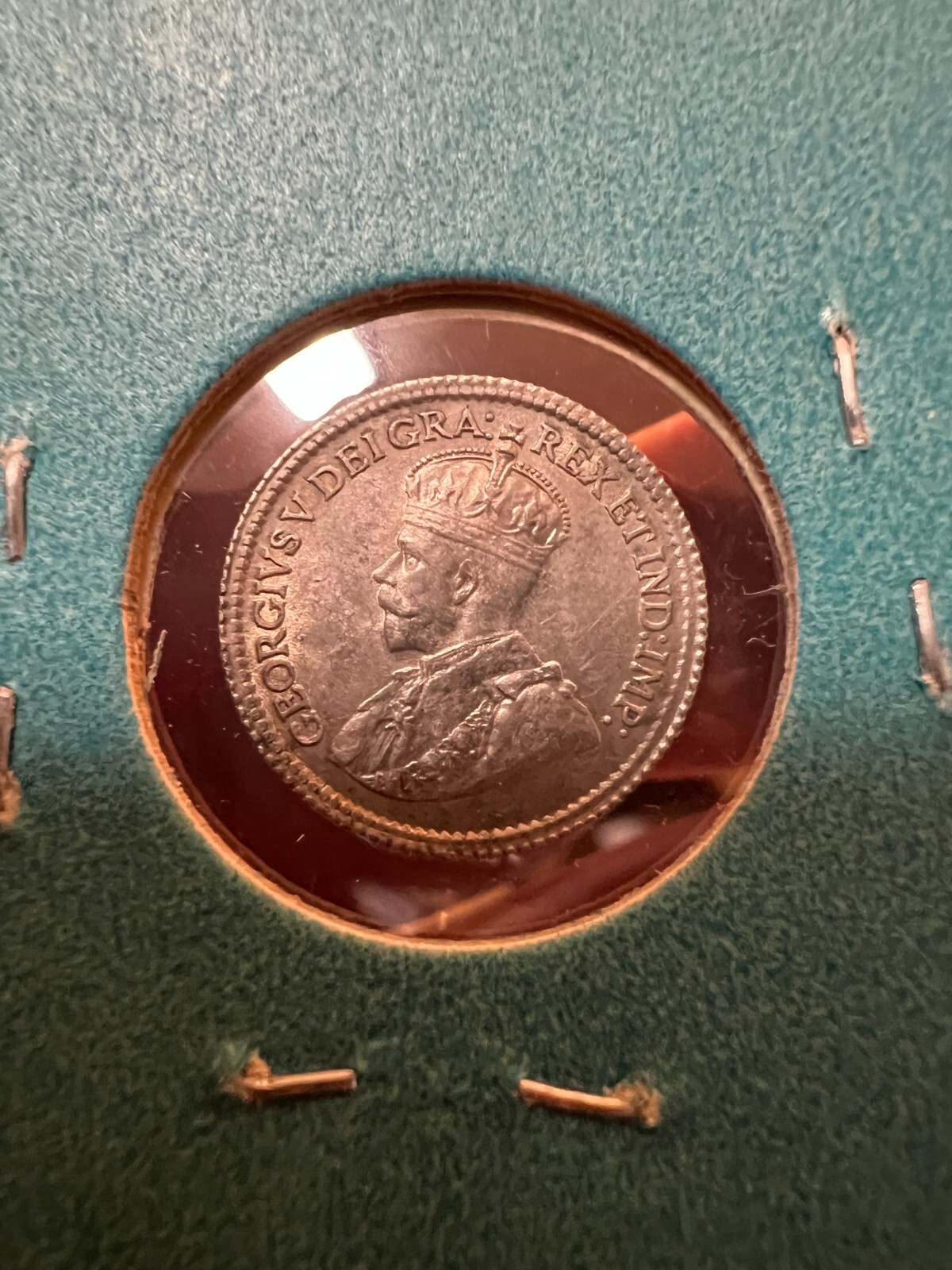 1917 Canada 5c Silver - Nice!