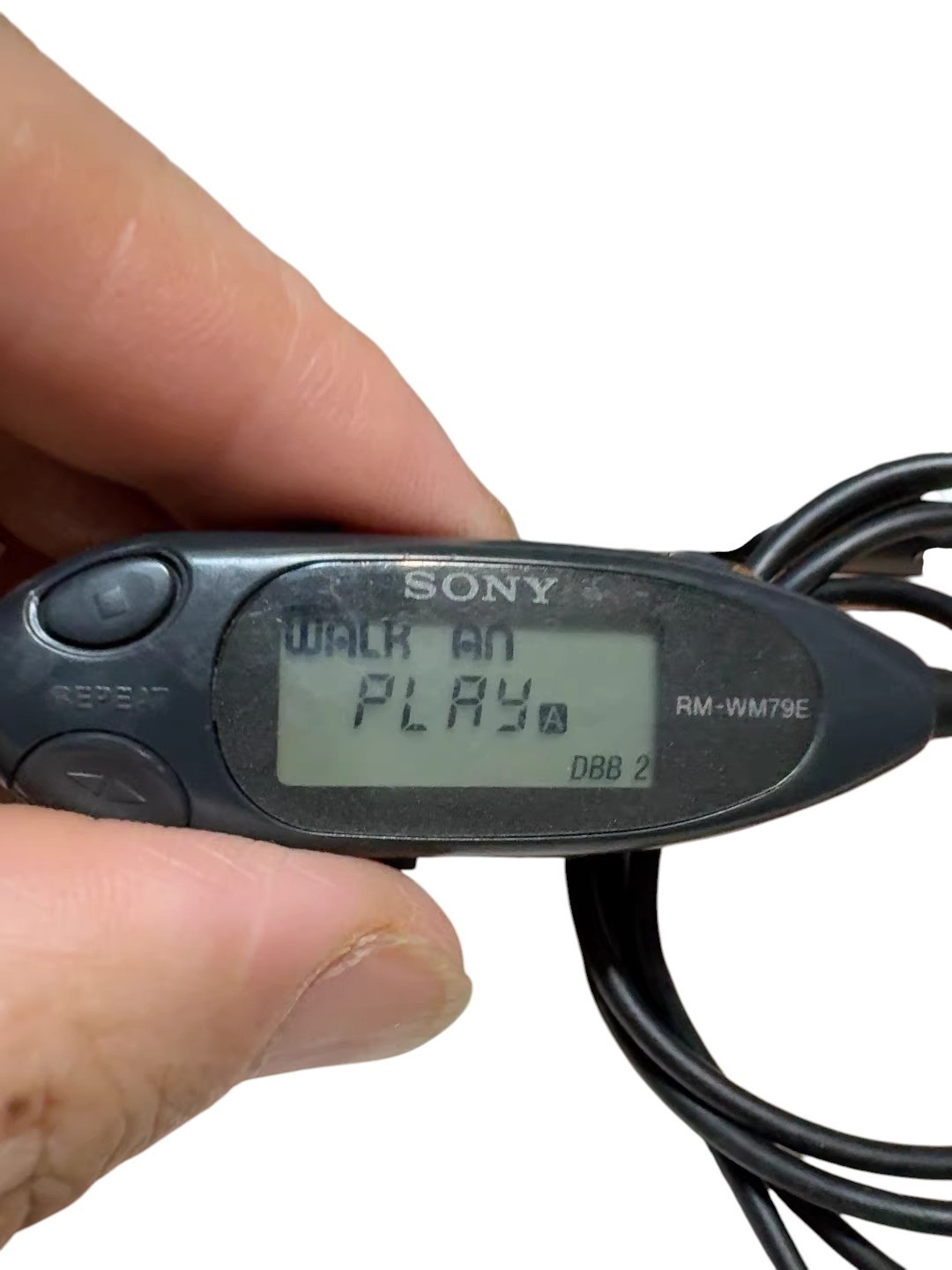 Used Remote Control RM-WM79E For SONY Walkman WM-EX2