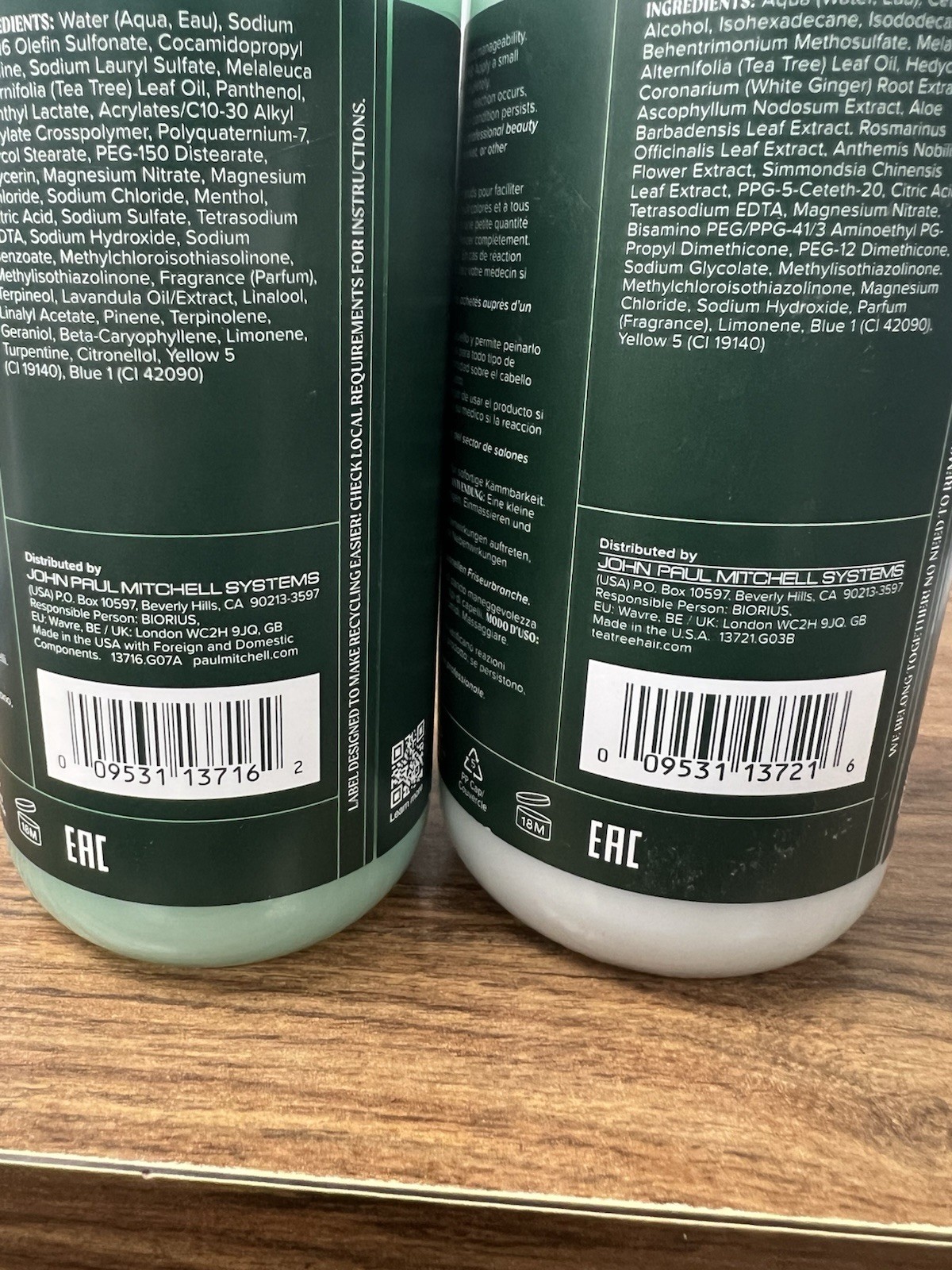 Paul Mitchell Tea Tree Special Shampoo & Conditioner 16.9 oz Duo