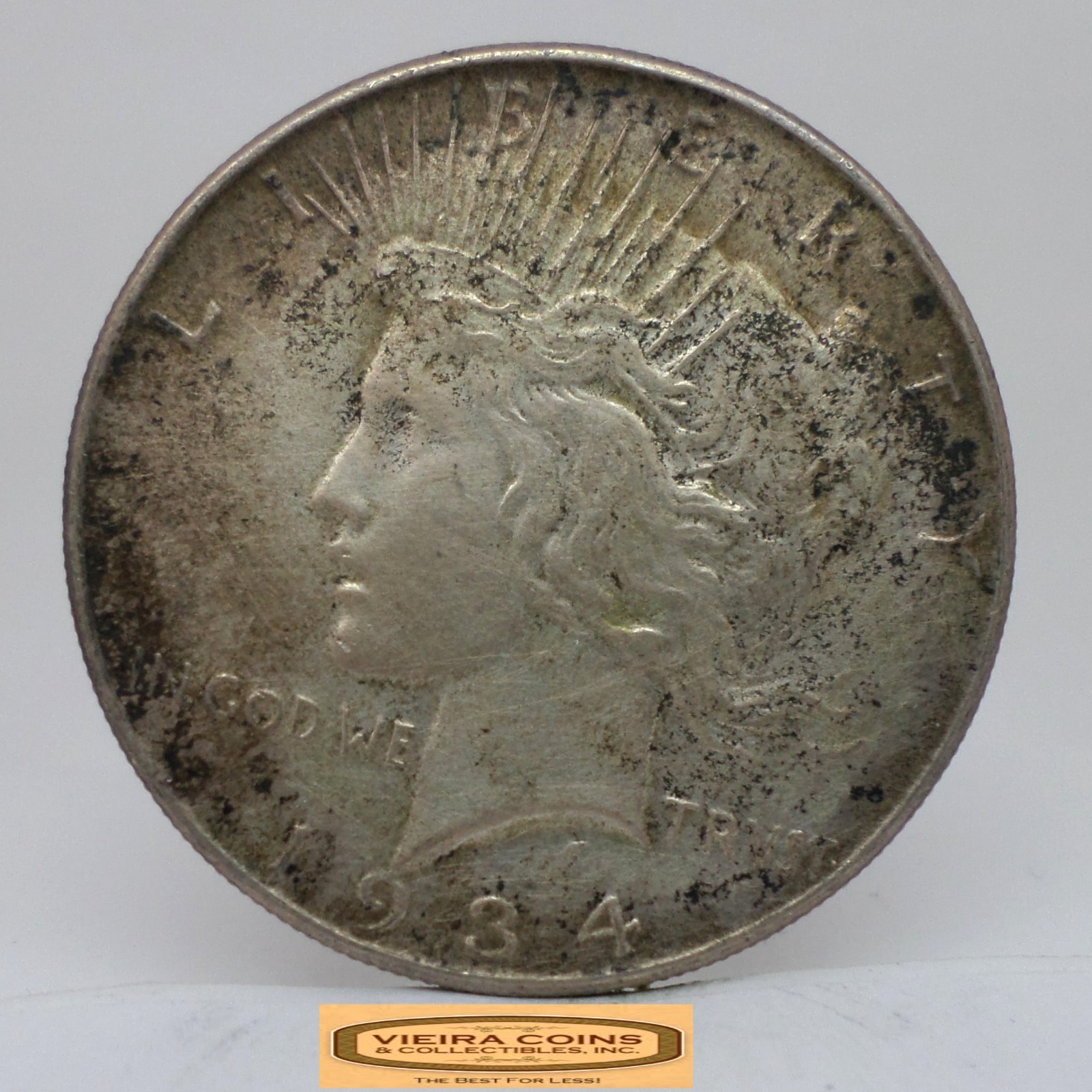 1934 Peace Silver Dollar - #C57593NQ