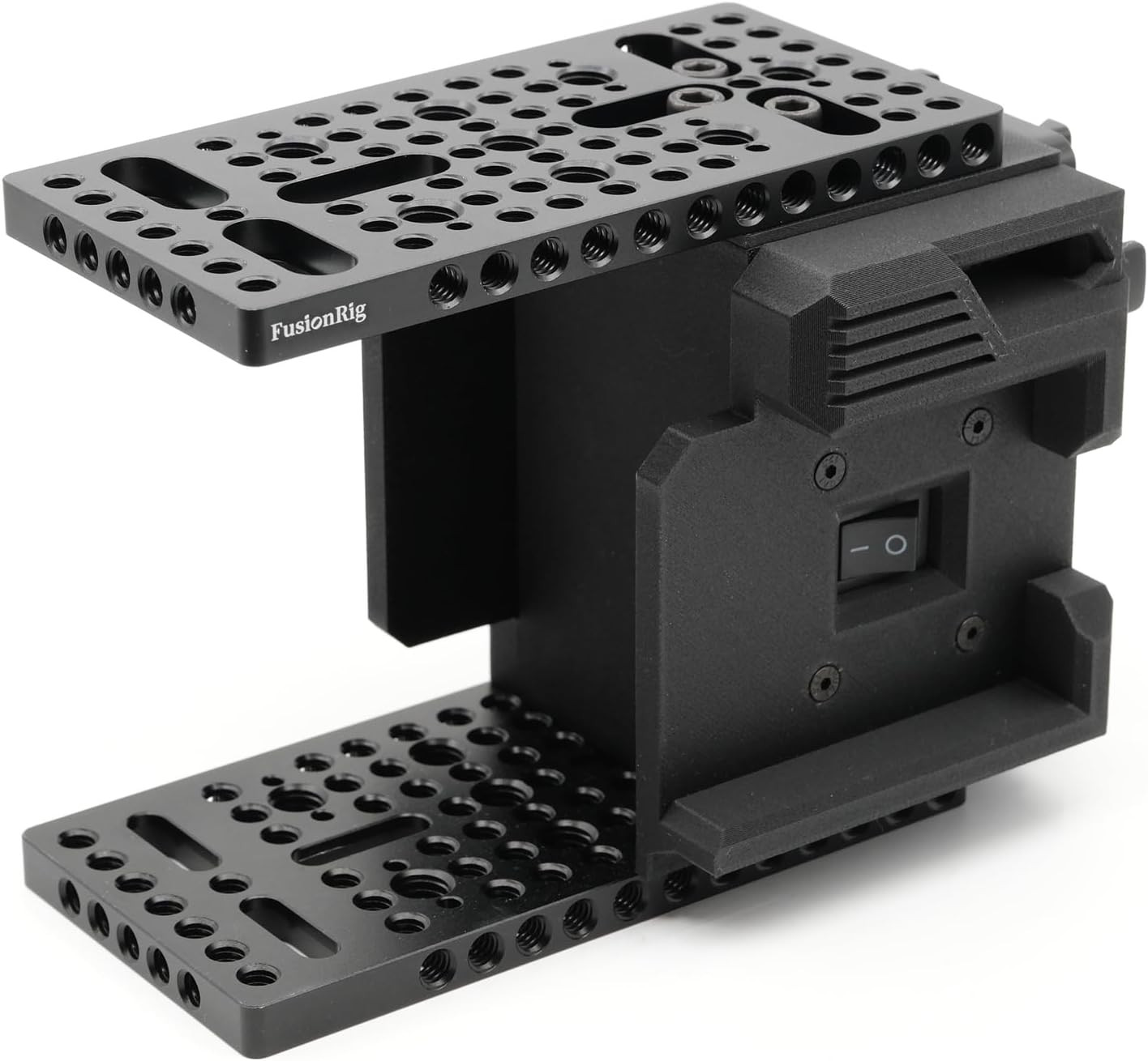 FusionRig ZR Camera Cage Expansion Module 4 D-Tap Dual USB-C Ports for Nikon ZR