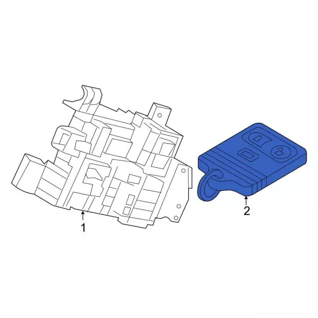 Genuine Ford Keyless Entry Transmitter 8L3Z-15K601-B