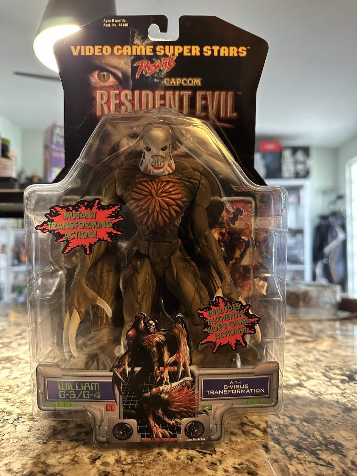 Toy Biz Resident Evil William G3/G4 Action Figure 1998 Vintage