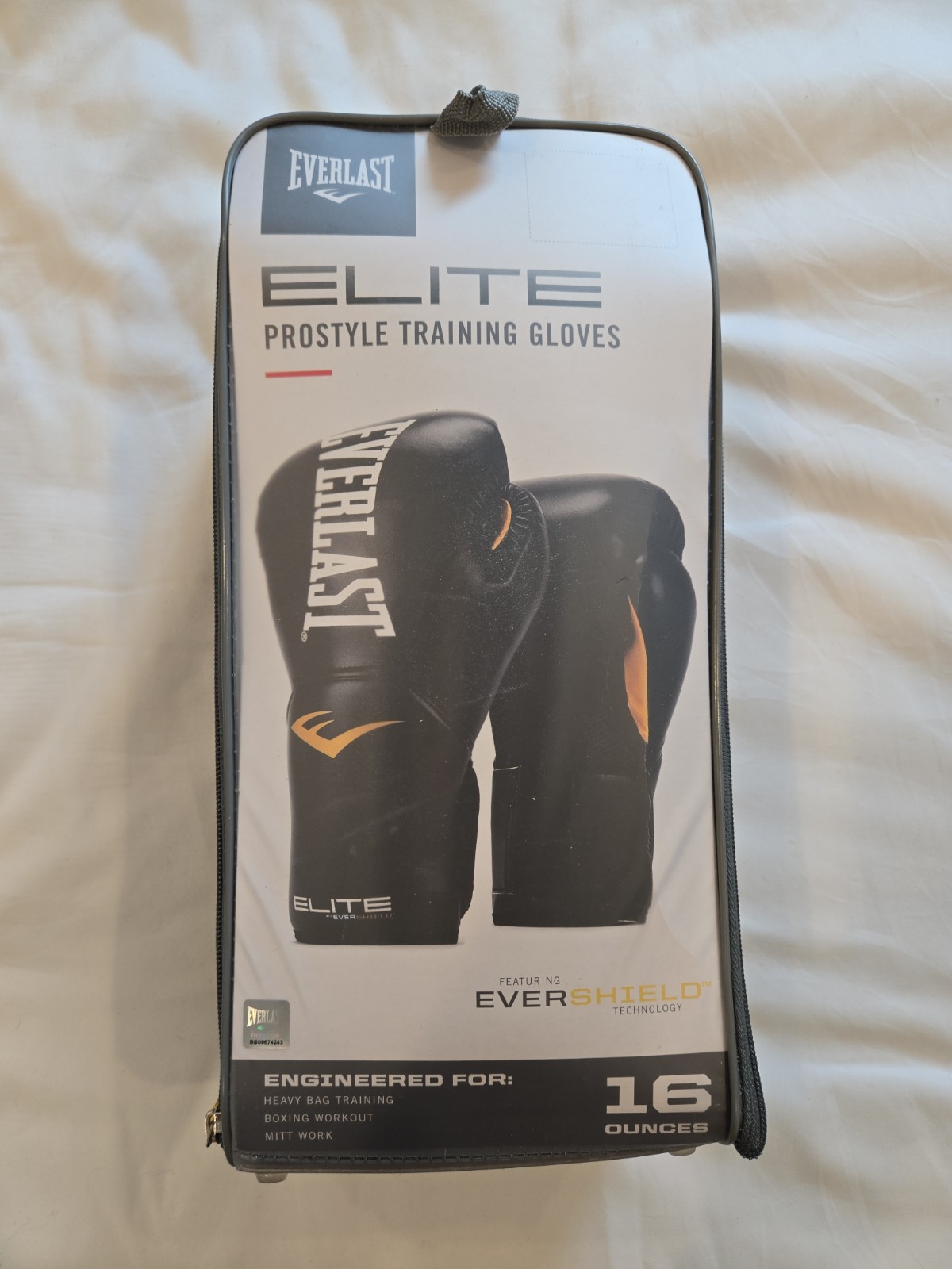 Everlast Elite Prostyle Training Gloves Evershield Technology 16oz New In Pack