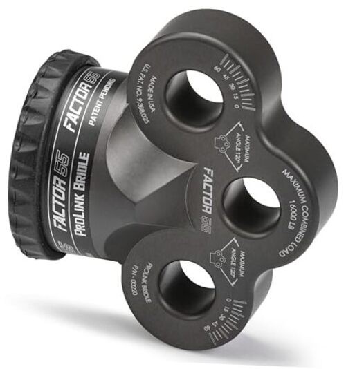 Factor 55 Prolink Bridle 3 Individual Shackle Mount Holes, Capacity: 16,000