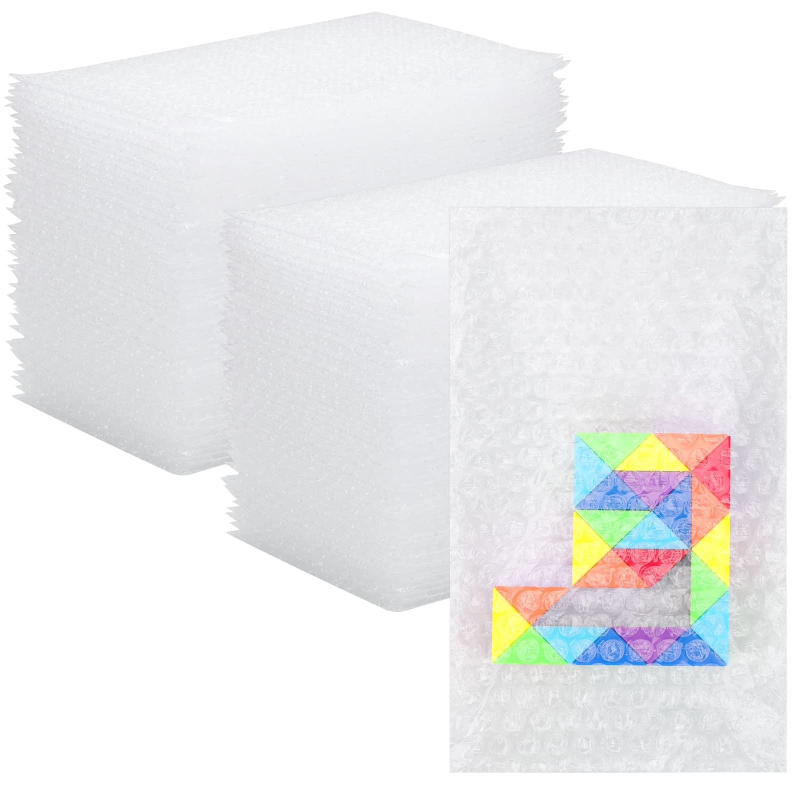 100Pcs Bubble Out Bags Pouches 6" x 10" Protective Bubble Pouches Bags for , ...