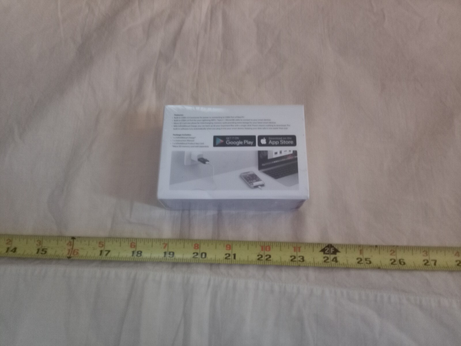 InfinitiKloud Charge SECURE COMPUTER STORAGE FOR PC Mac Android IOS SEALED NEW.