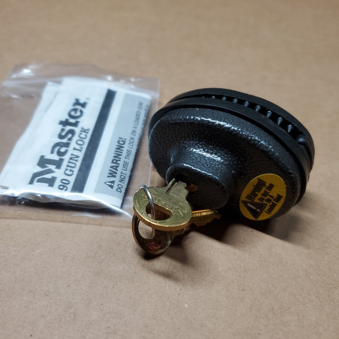 Master 90 Gun Safety Trigger Lock Milwaukee Wi USA