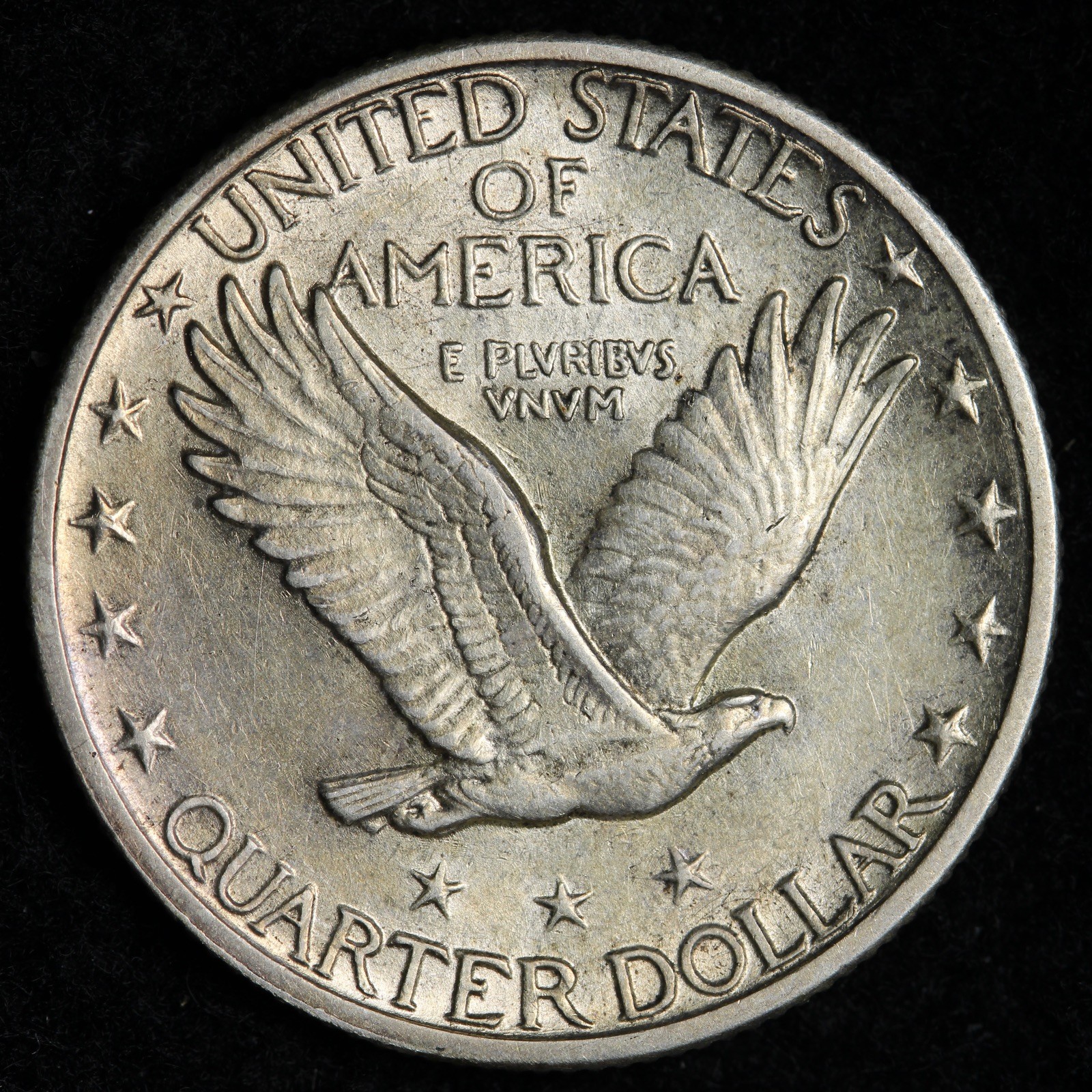 1925 Standing Liberty Silver Quarter BU *UNCIRCULATED* MS TONED E275 QUWCFM