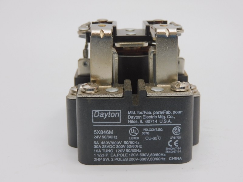 DAYTON 5X846M 24VAC 30A NSMP