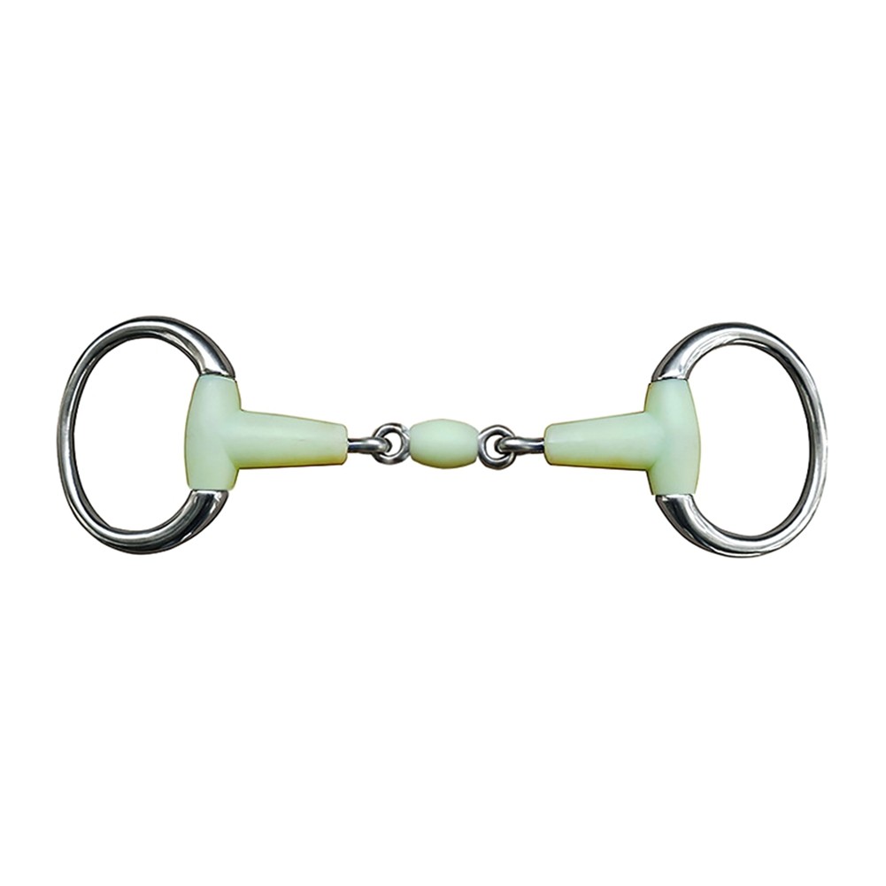 Horse Snaffle Bit, Stainless Steel Loose  Horse Mouth Bit, Loose Link Horse6122