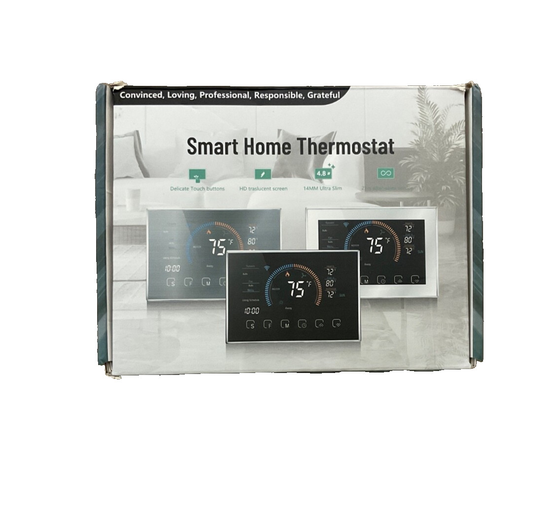 Smart Home Thermostat Optional Wi-Fi Function Works With Alexa/ Google Assistant