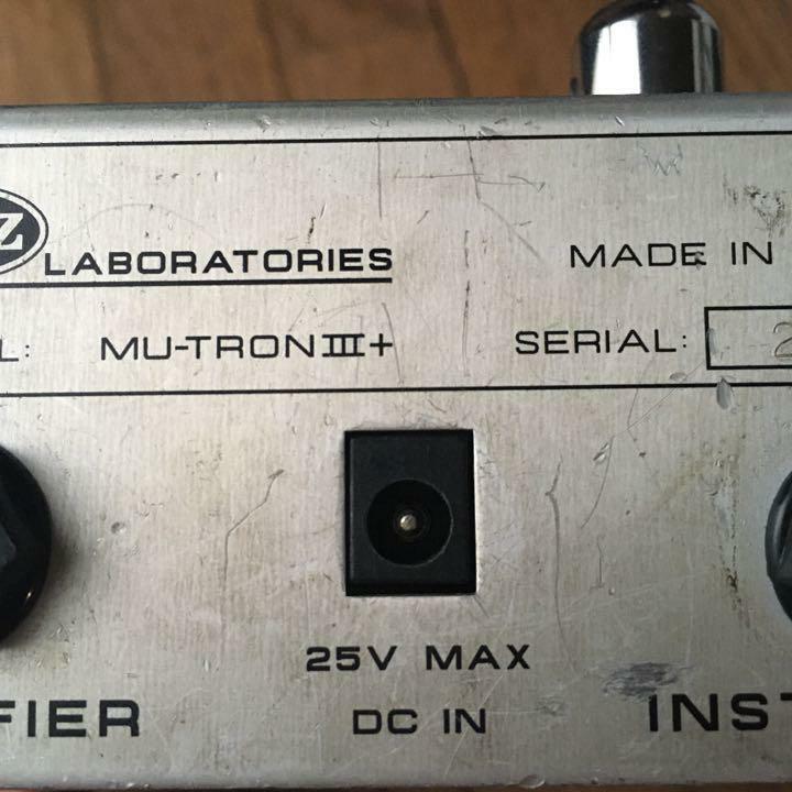 Used MU-TRON Ⅲ+ HAZ LABORATORIES Effector Envelope Filter Auto Wah Pedal