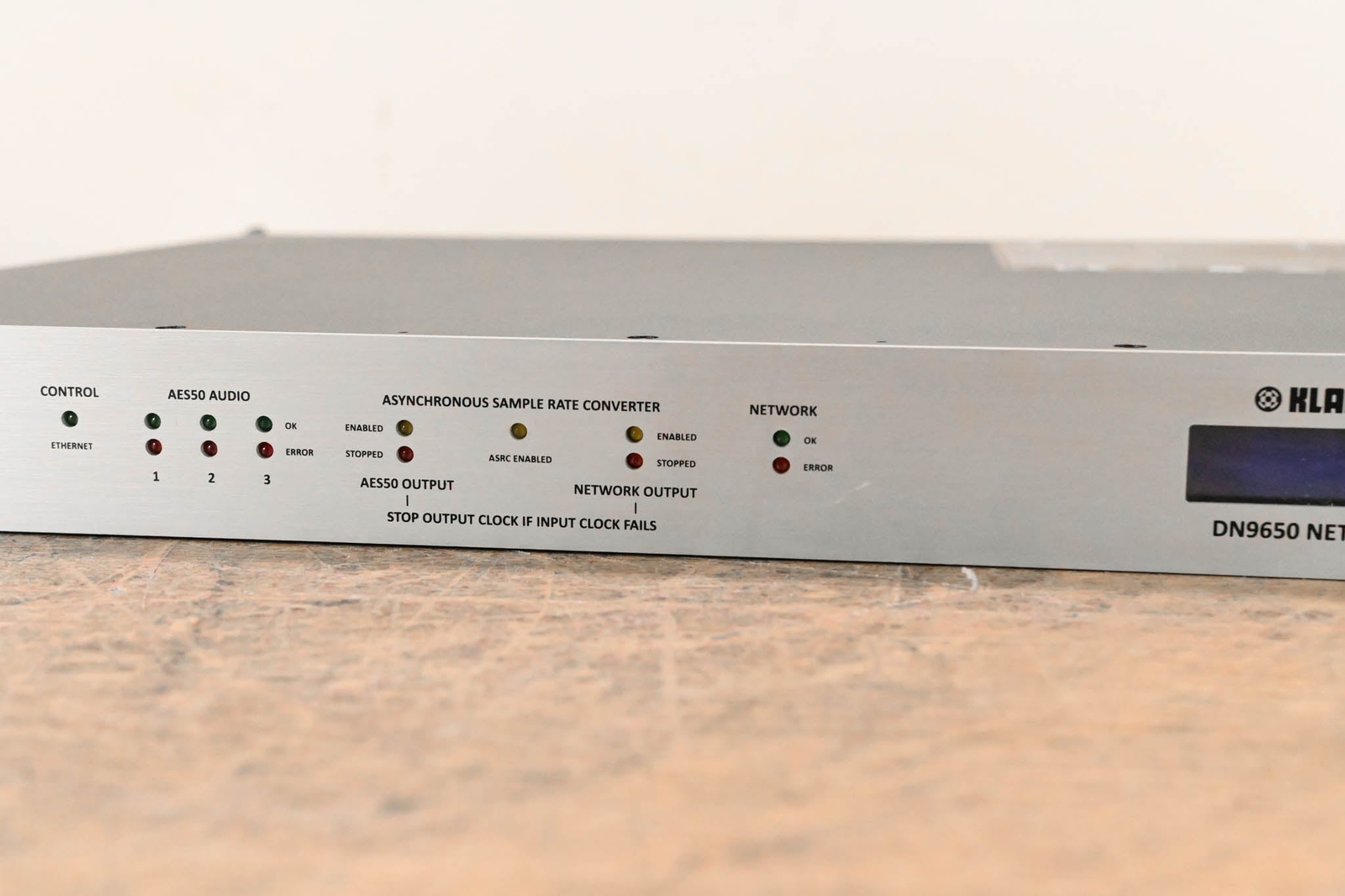 Klark Teknik DN9650 Digital Audio Network Bridge CG01H0Q