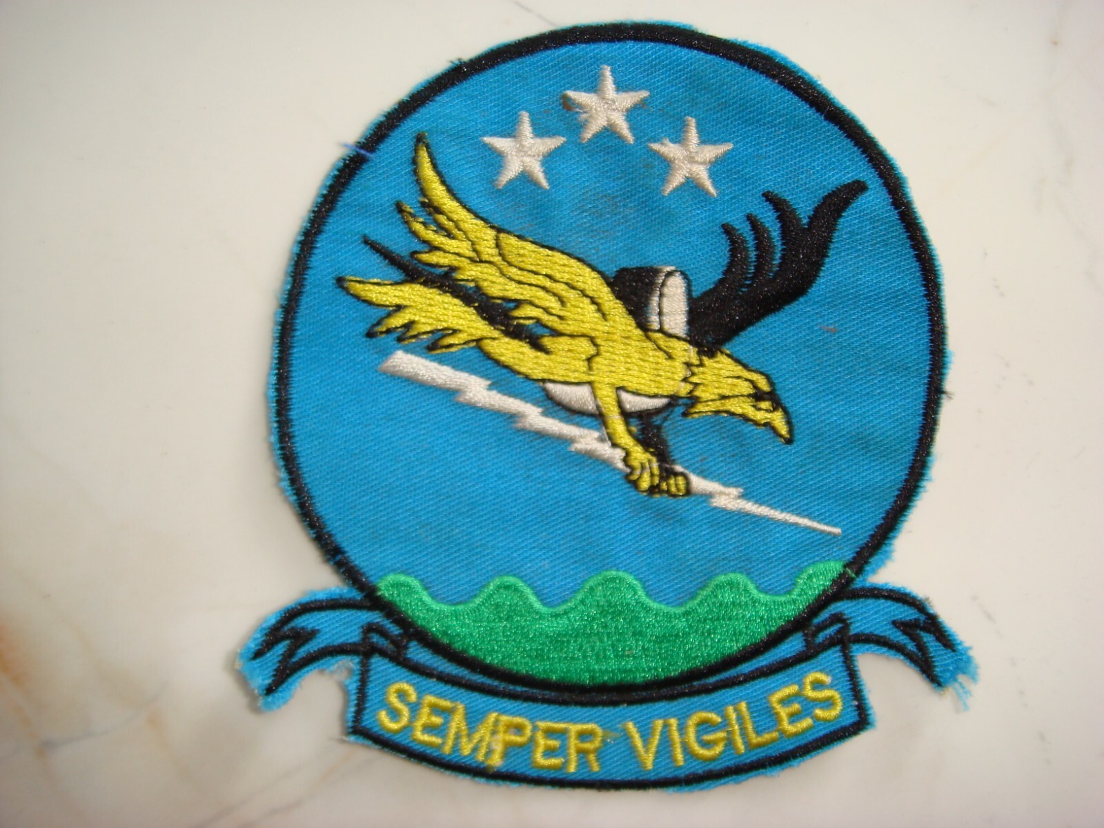 USAF 965th AIRBORNE EARLY WARNING & CONTROL SQ SEMPER VIGILES  PATCH
