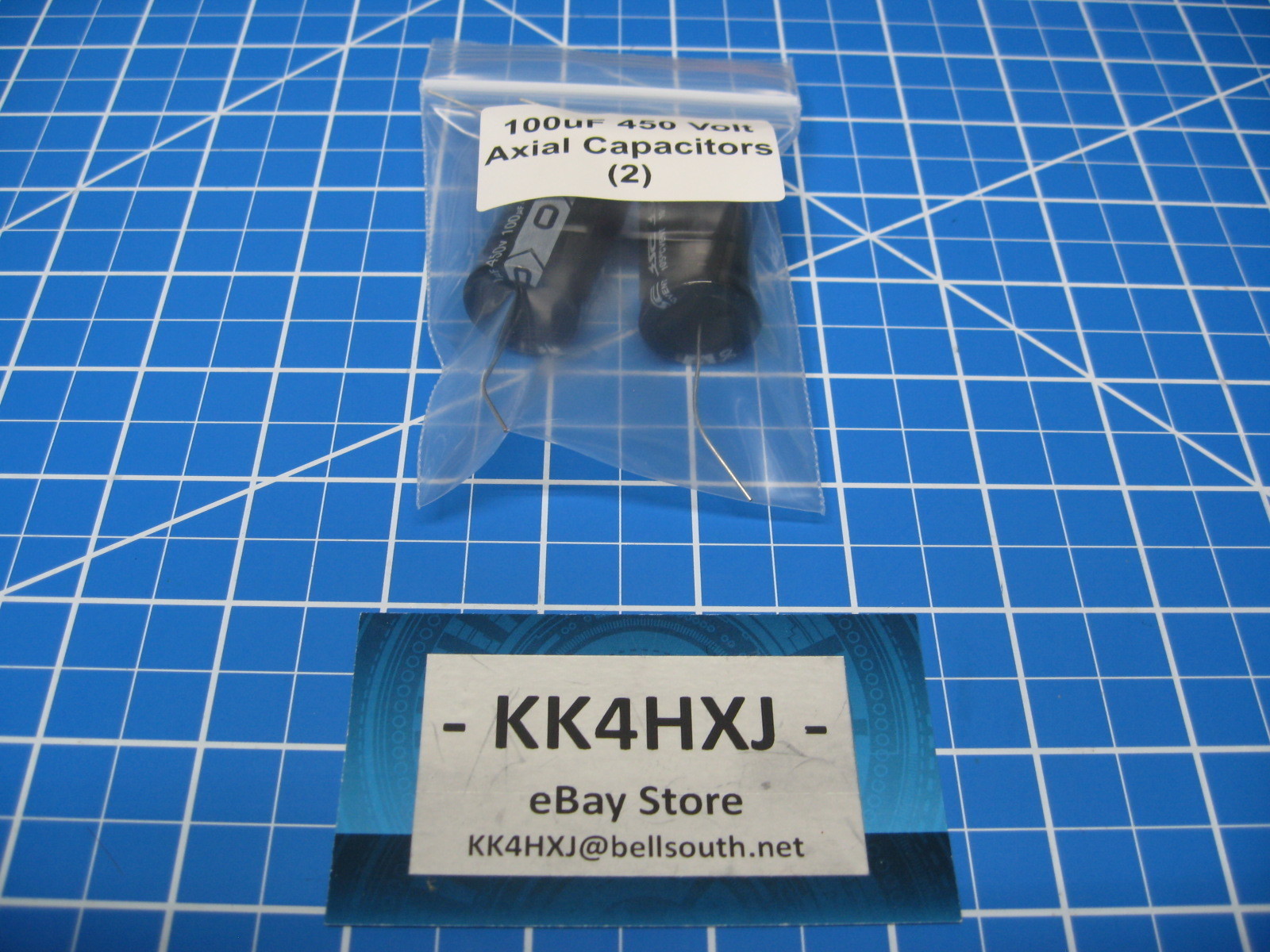 SC - GHA Series - Axial Electrolytic Capacitors - 450v 100uF - 2 Pieces