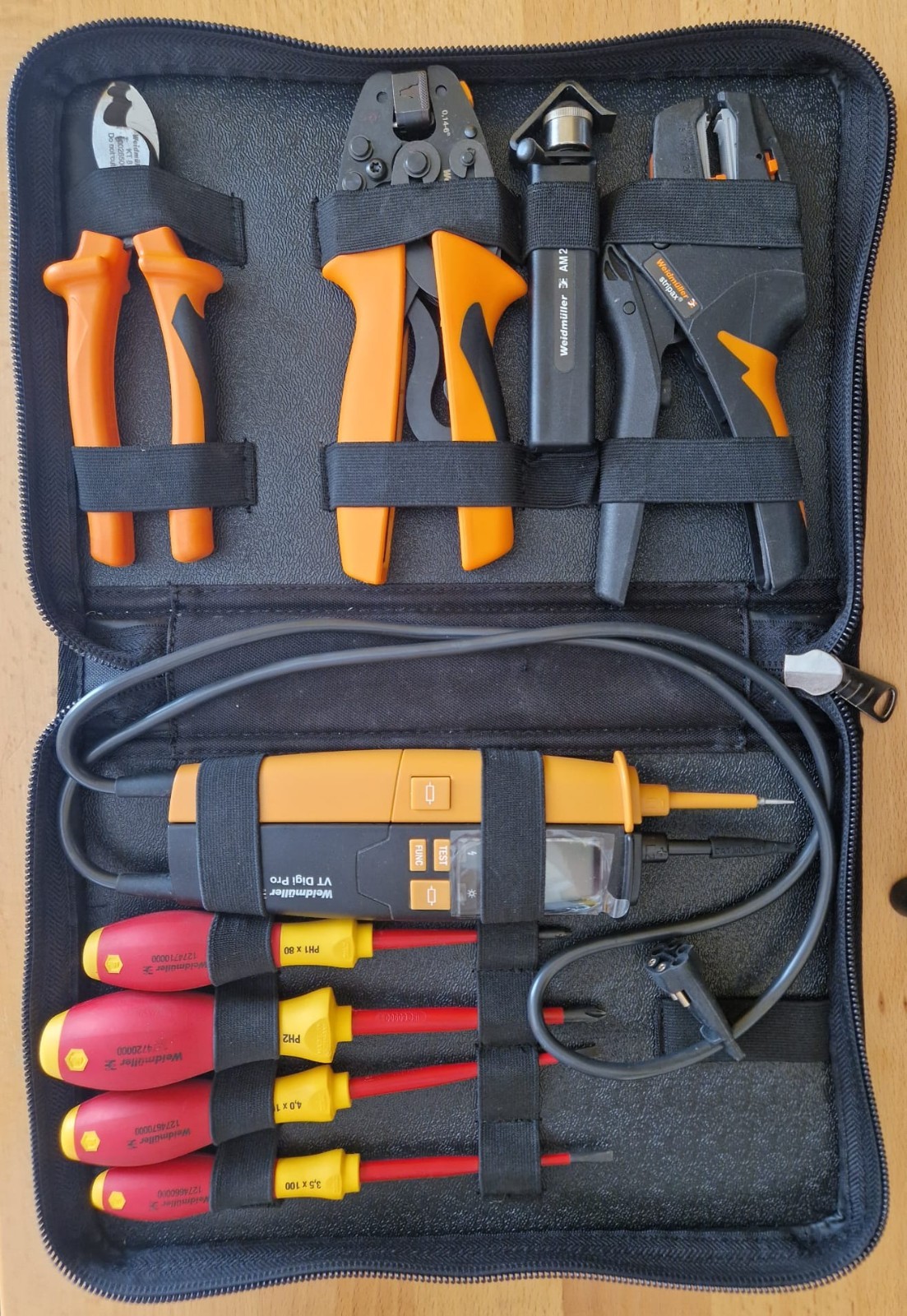 Weidmüller P BAG XL SET 7 2602170000 NEW  Tool set, Made in Germany