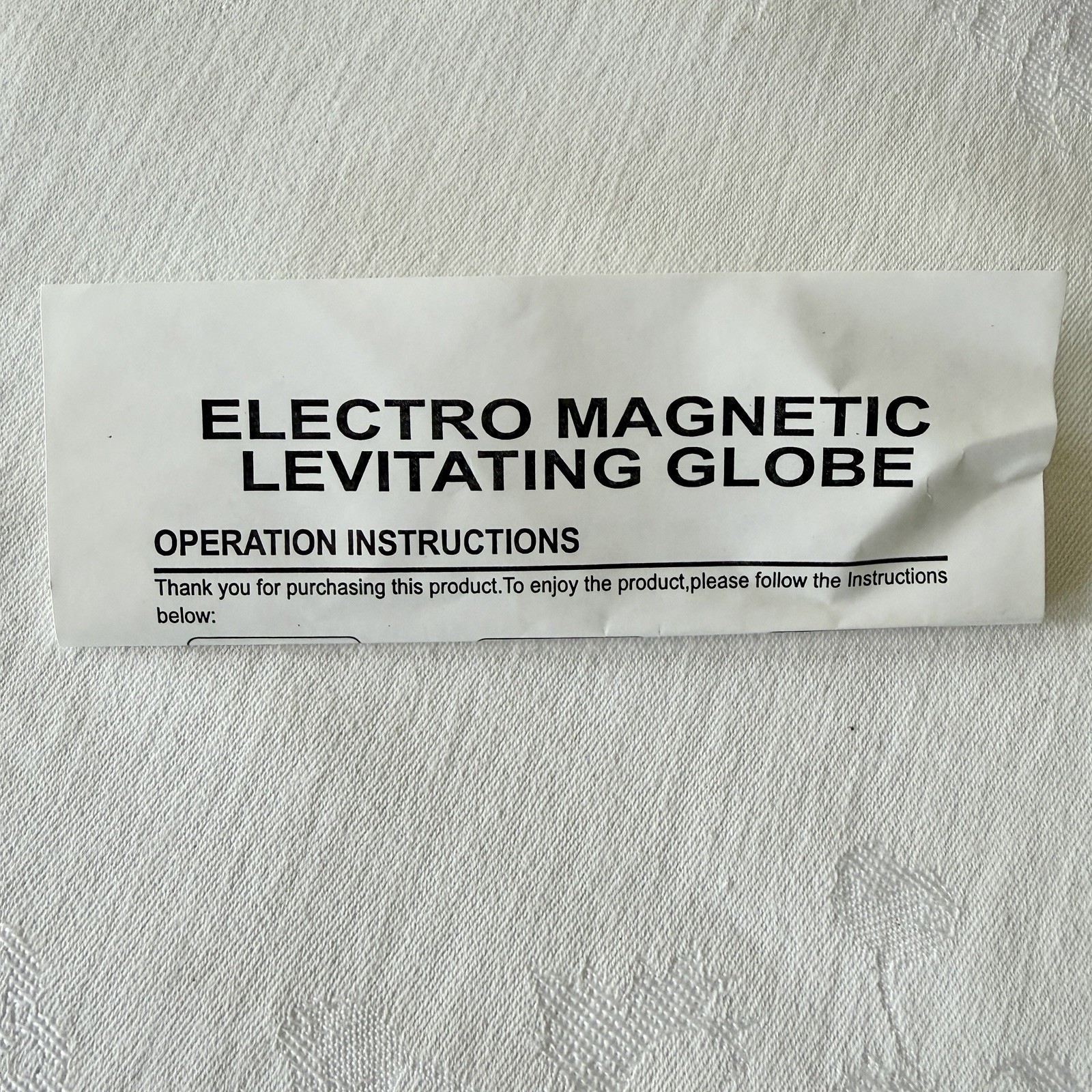 CRAM Magnetic Levitating Floating 8” World Globe