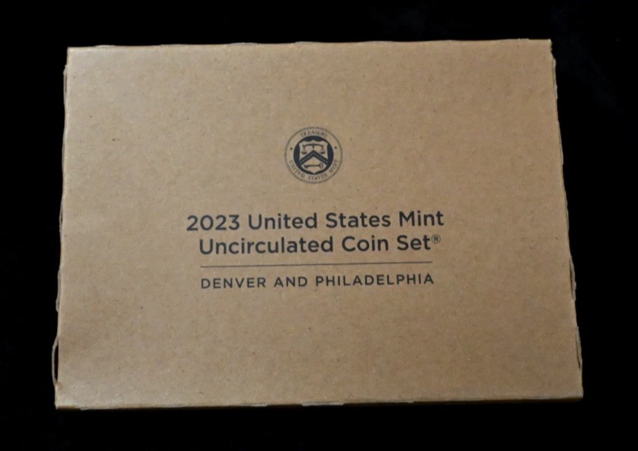 United States Mint 2023 Uncirculated Coin Set Denver & Philadelphia Unopened