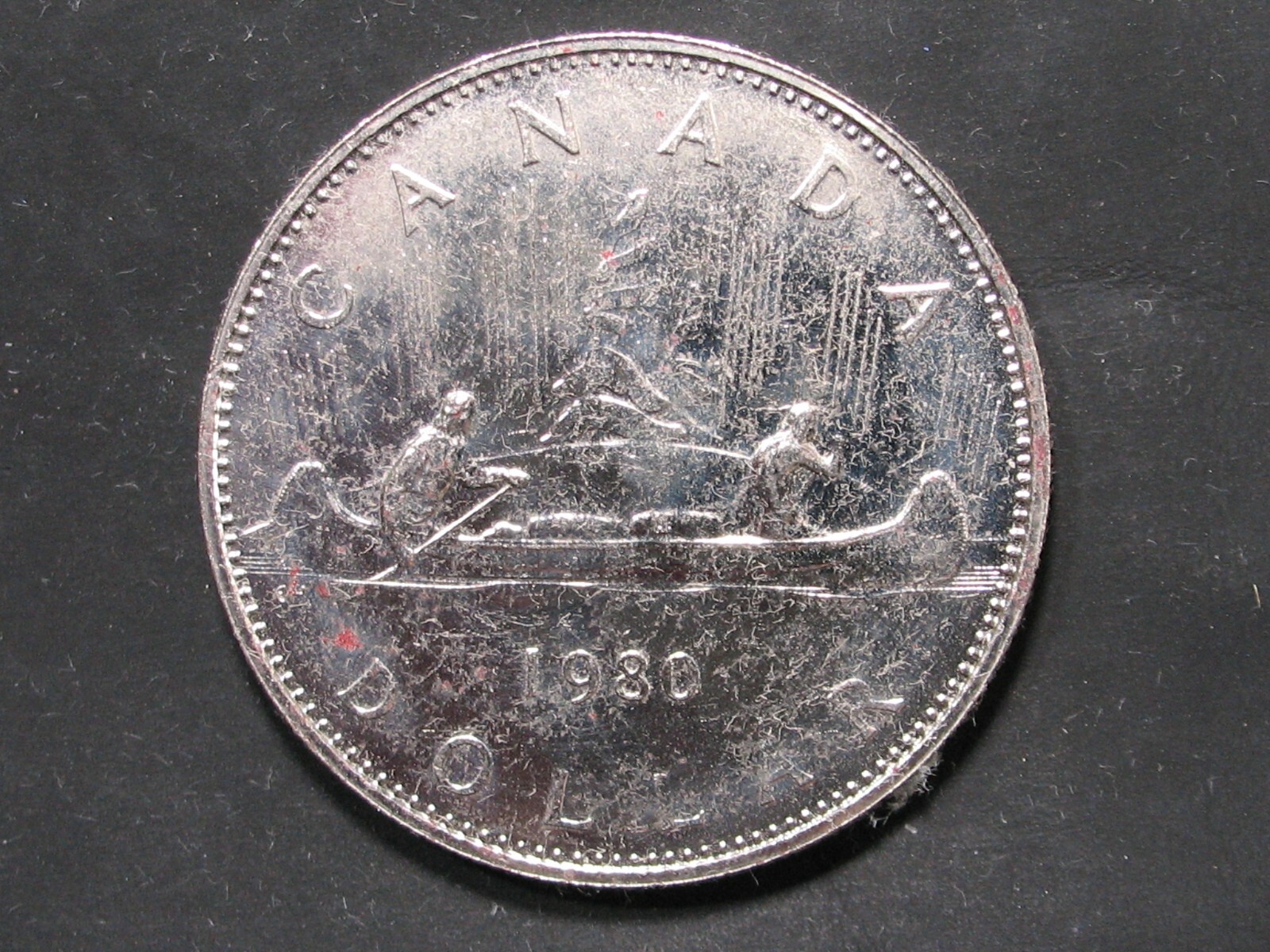 1980 CANADA NICKEL $1.00 DOLLAR * QE II VOYAGEUR * UNCIRCULATED * FREE SHIPPING
