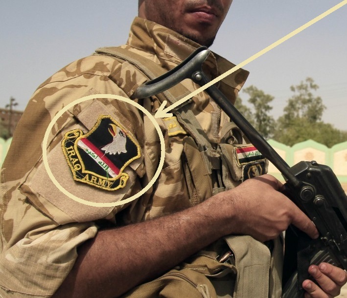 Christian Militia in Training With American Combat Experts Iraq: Army vêlkrö SSI