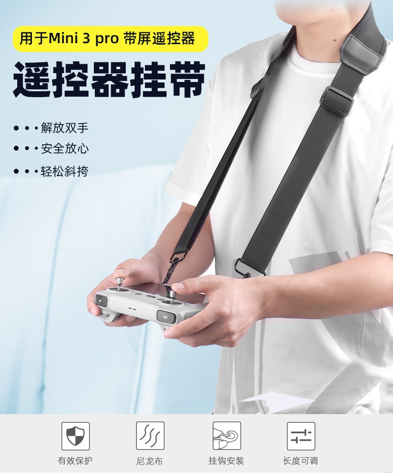 Hanging Rope  RC 2 Strap For DJI MINI 3/4PRO Mavic 3/AIR 3S Remote Control