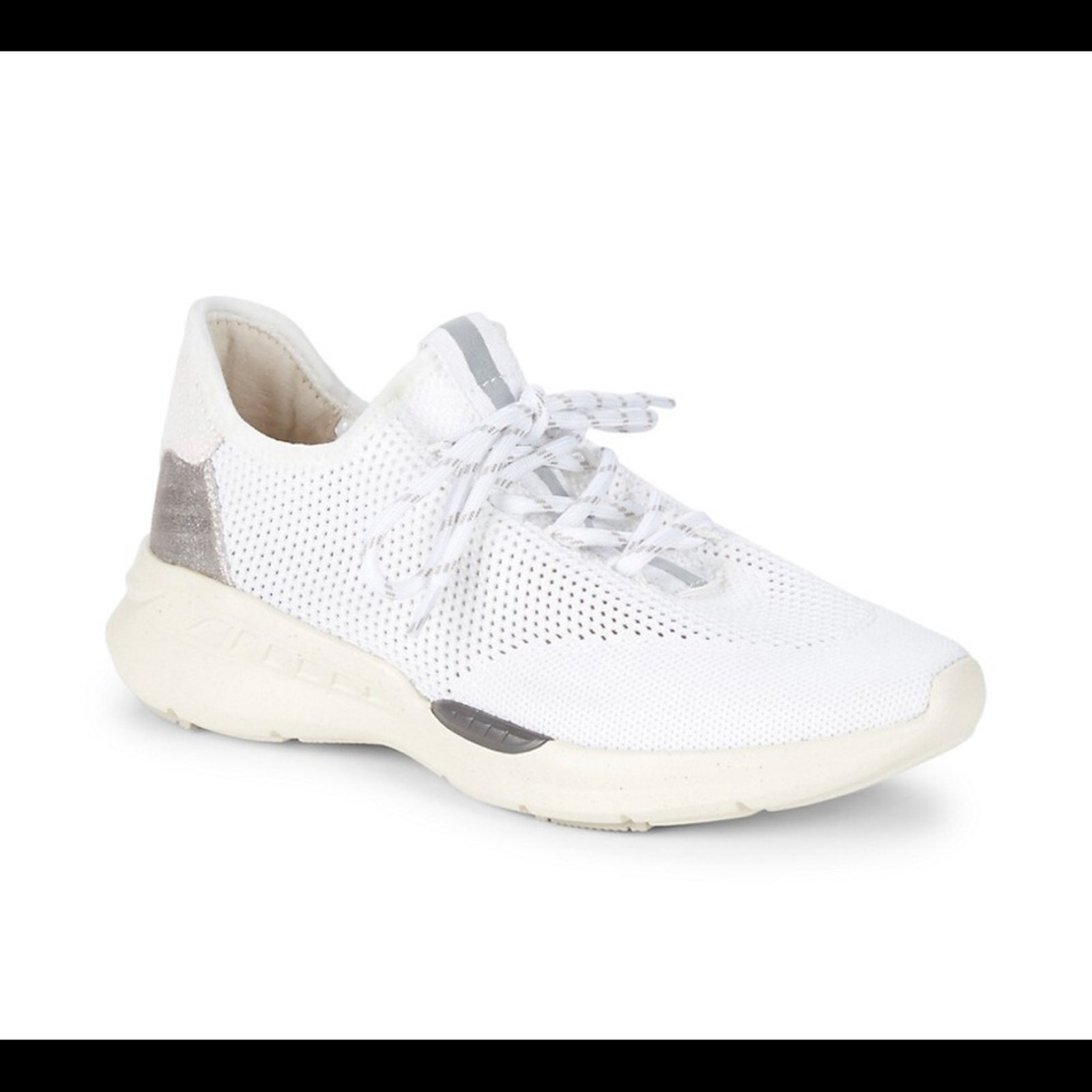 White Mesh Sanctuary Sneakers
