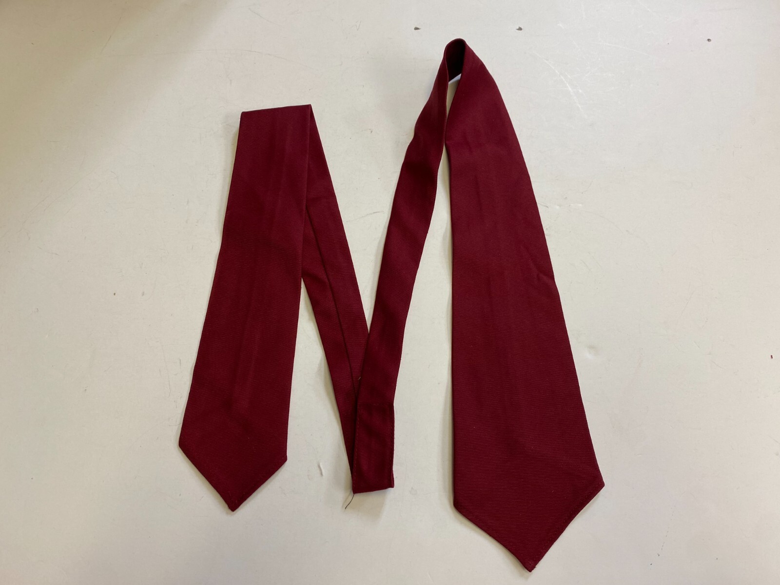 F0014 Reproduction WW2 US Army Maroon Necktie Female Nurse Corp Dress Blue  W5C