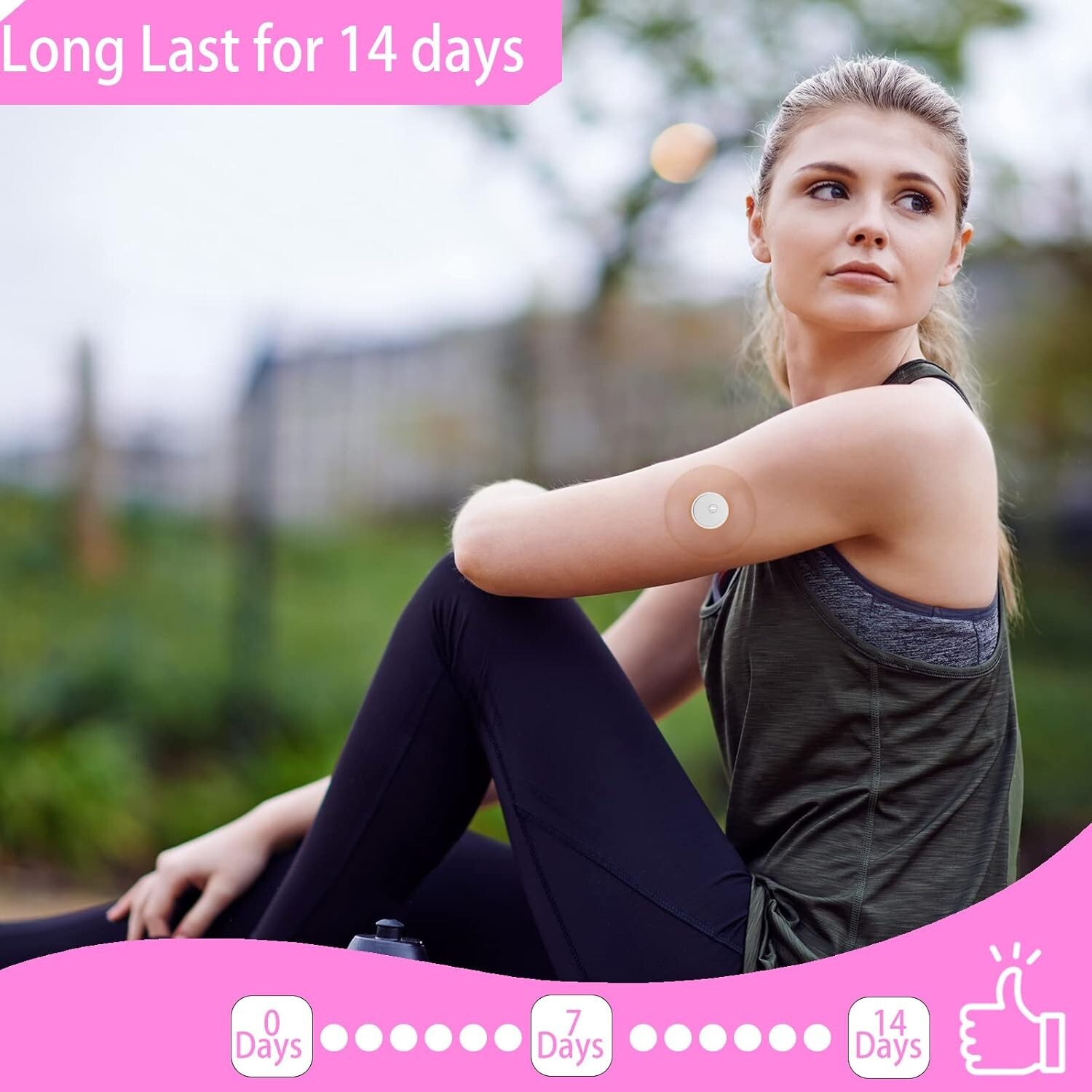 HONYOU 60Pack Freestyle 14 Day Sensor Patch & Libre 3 Sensor Covers Waterproof