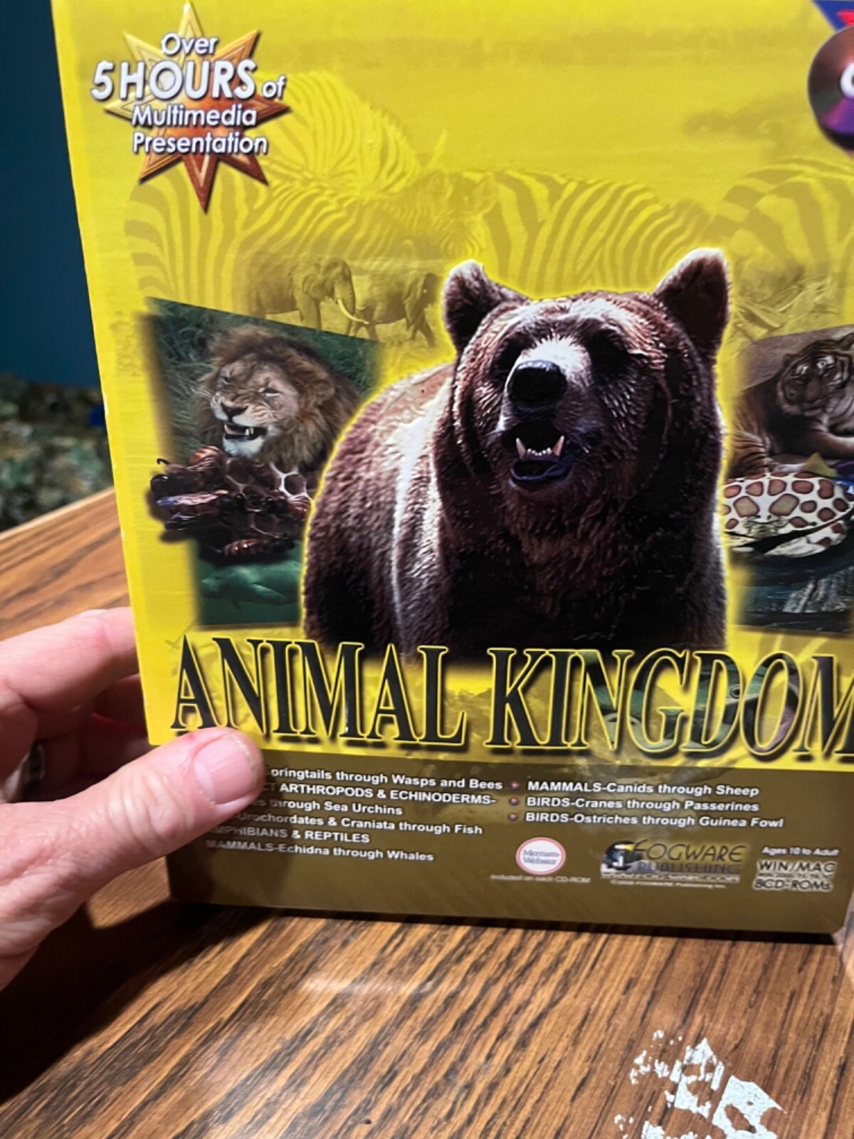 Win/mac Animal Kingdom- 8 cd Roms