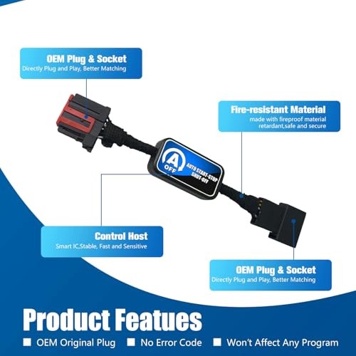 Auto Start Stop Eliminator Compatible with Jeep Wrangler JL JLU Gladiator 2018