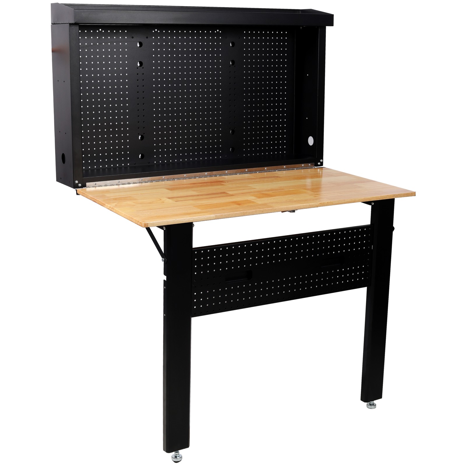 Wall Mounted Workbench, Robust Space-Saving Foldable Workbench