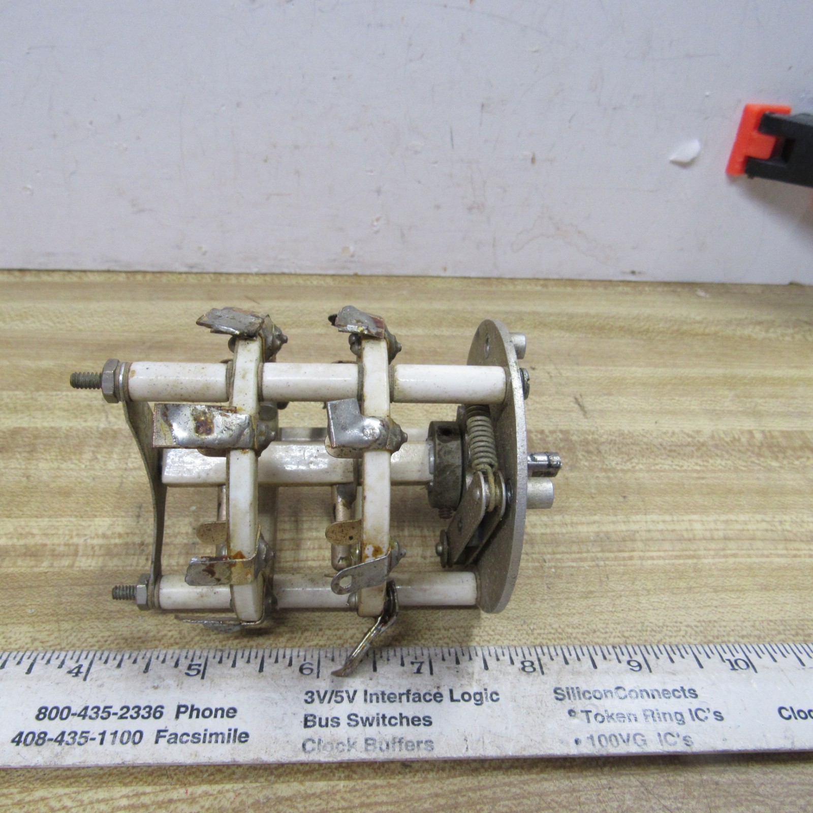 SWITCH CERAMIC  2 POLE 5 THROW RF High Voltage High Current  HAM RADIO