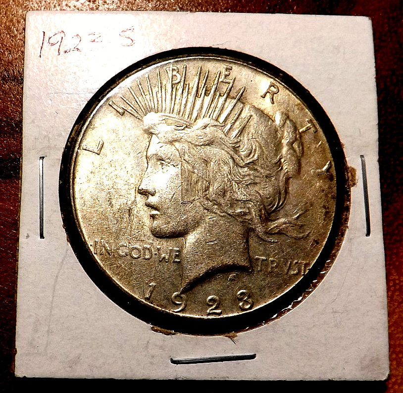 1923-S Peace Silver Dollar $1 Business